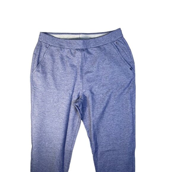 Ministry of Supply Womens Fusion Terry Jogger Indigo Heather Size XLarge - Picture 3 of 8